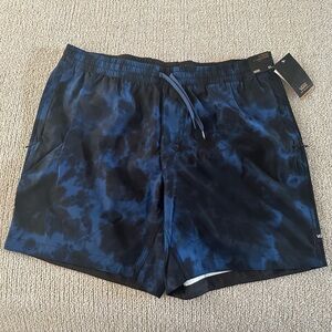 Vans BRAND NWT Men's Blue Tie-Dye Shorts